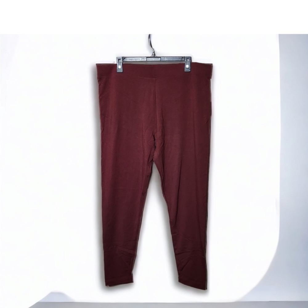 NWOT Universal Standard M Roya Leggings Brick Red Sz 18-20 27”